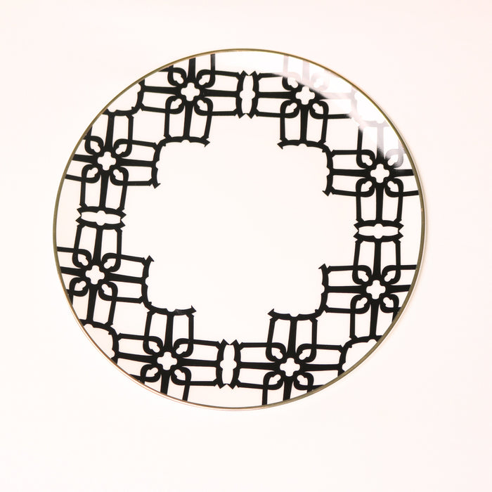 Geometric Accent Plate - Set of 4