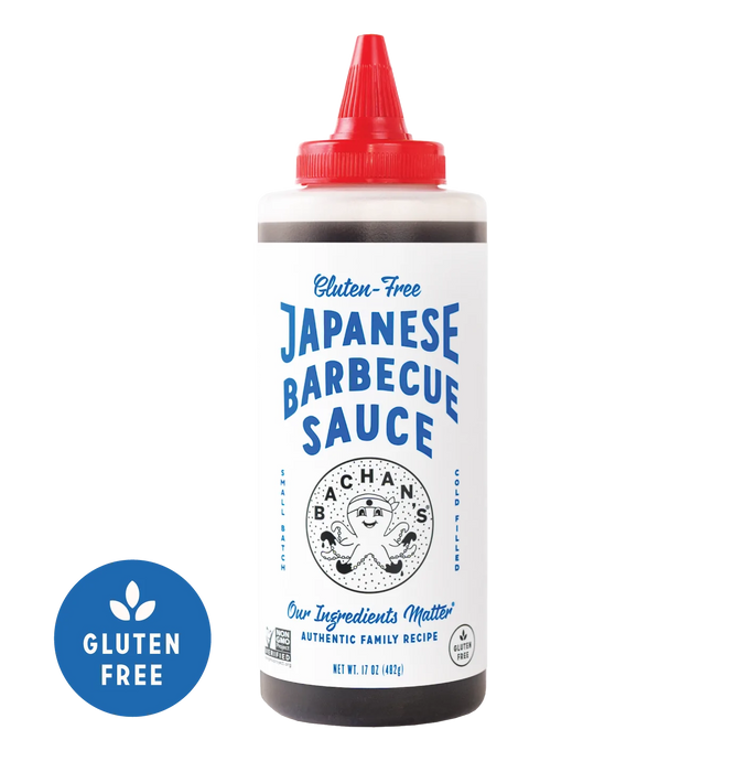 Bachan's Gluten-Free Japanese BBQ Sauce, 17Oz Pack of 6