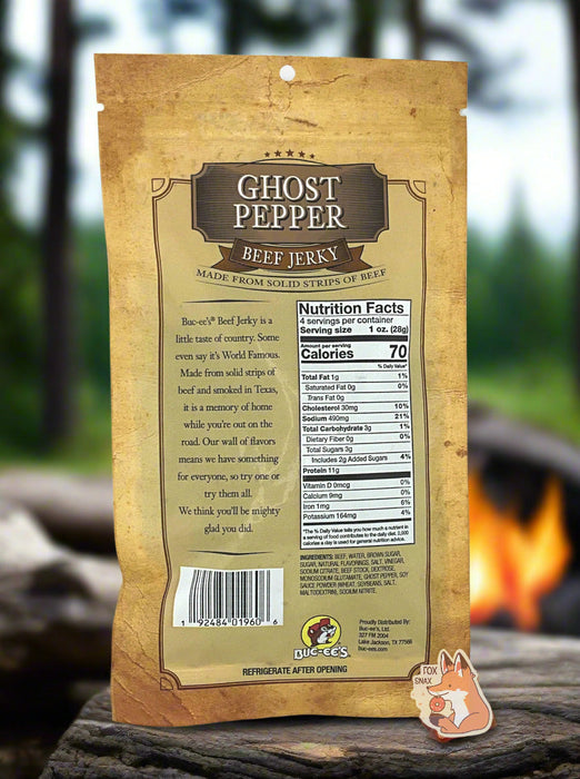 Buc-ee's Ghost Pepper Beef Jerky