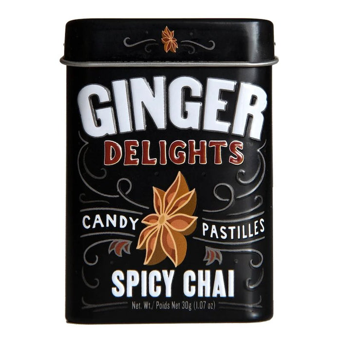 Big Sky Ginger Delights in Spiced Chai, Blood Orange, Mango, or D'Anjou Pear