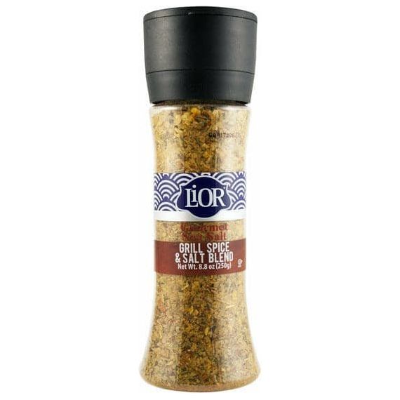 Grilling Sea Salt | Grinder | 8.8 oz | LiOR