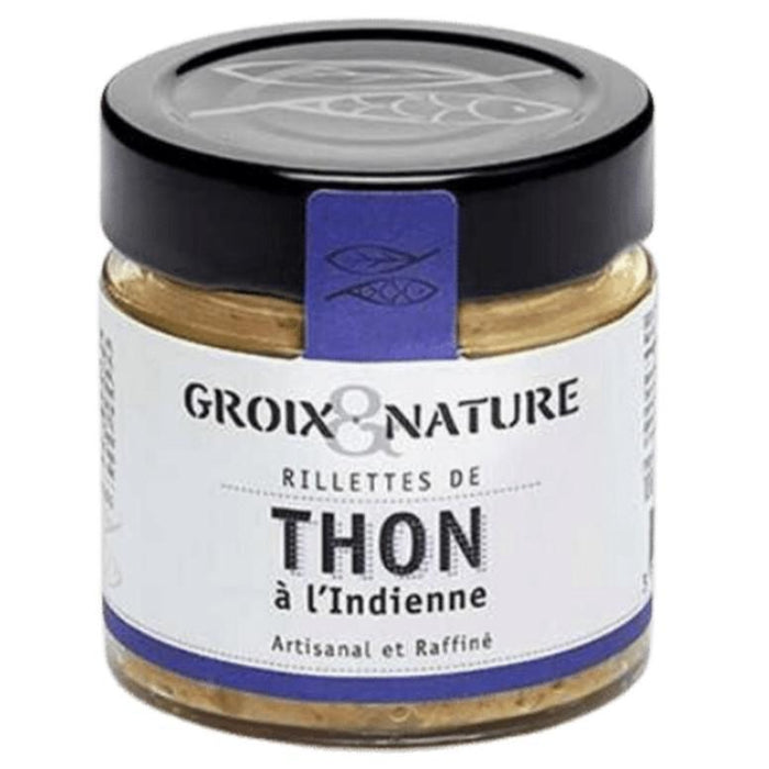 Groix & Nature - 'Tuna Rillettes' Gourmet Seafood Spread w/ Indian Spices (3.5OZ)