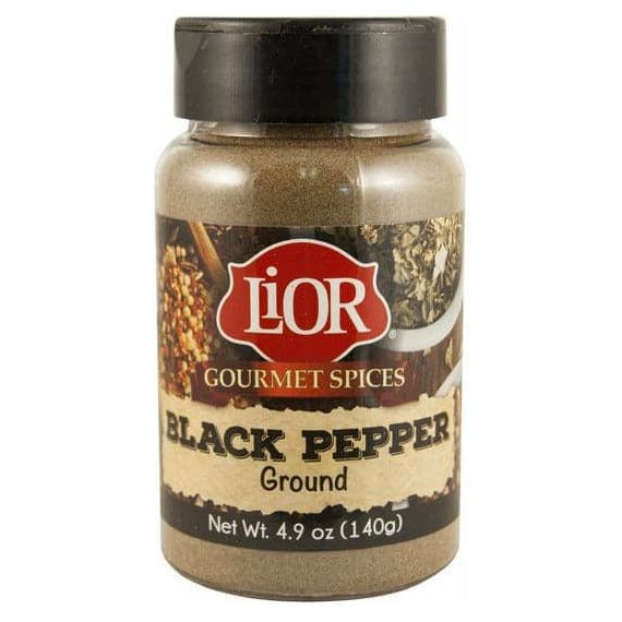 Ground Black Pepper | 4.9 oz | LiOR