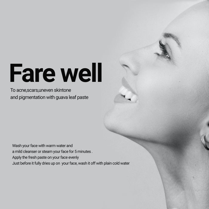 Akshit Dried Guava Leaves 100% Natural , ( Hojas De Guayaba ) | Loose Tea, Non-GMO, Vegan, Gluten-Free | Support Digestive and Immune Health  2.5 oz