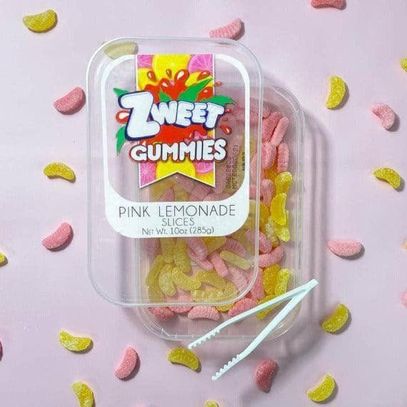 Gummy Pink Lemonade Slices | Zweet | 10 oz