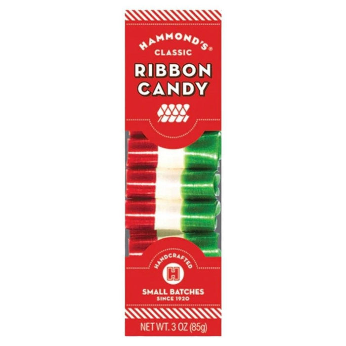 Hammond's Candies - 'Cherry' Ribbon Candy (3OZ)