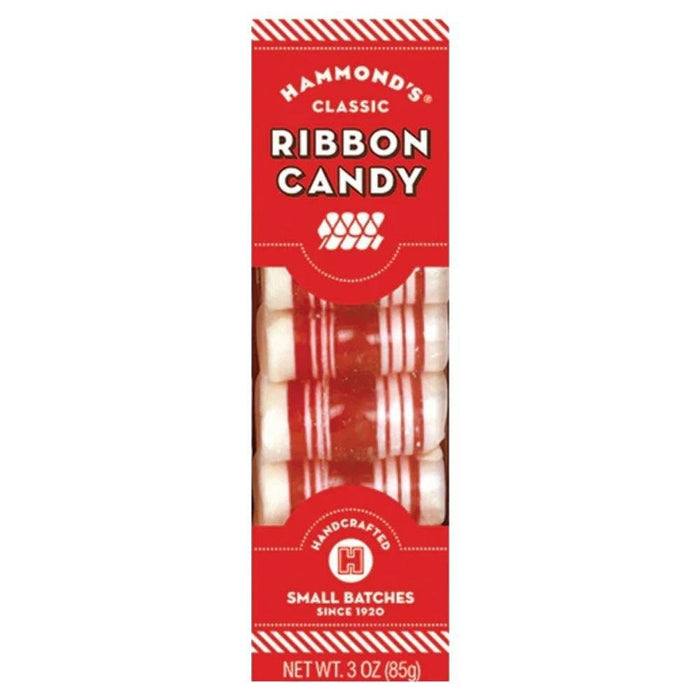 Hammond's Candies - 'Natural Peppermint' Ribbon Candy (3OZ)