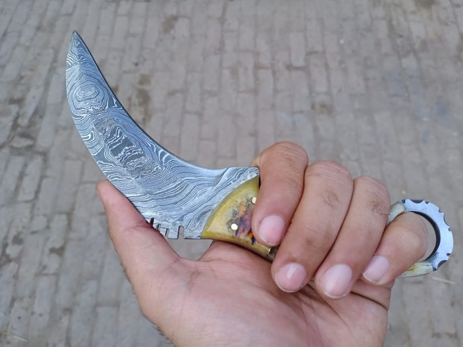 Handmade Custom Du Hoc Karambit Knife.