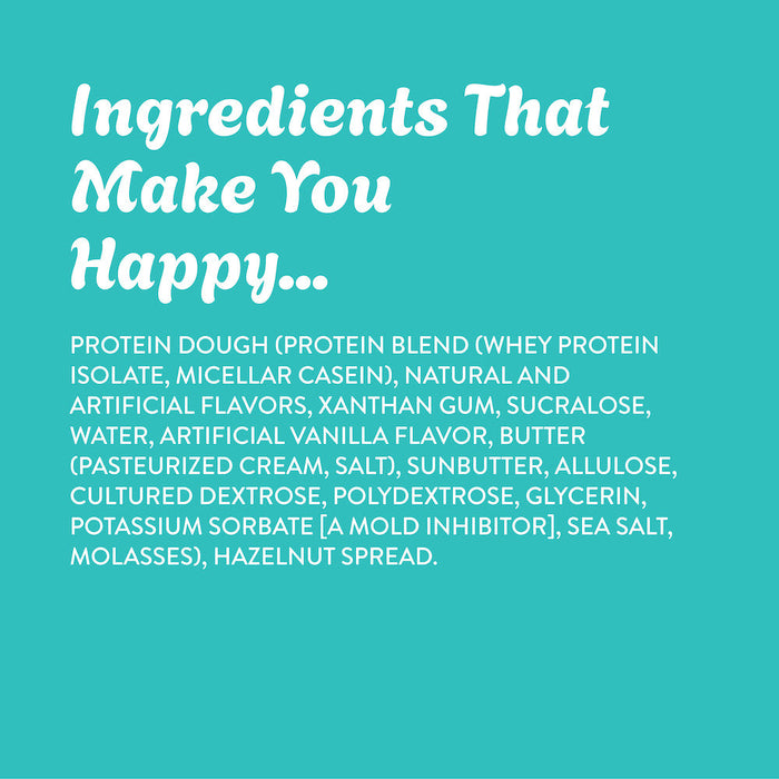 Hazelnut Swirl Protein Batter