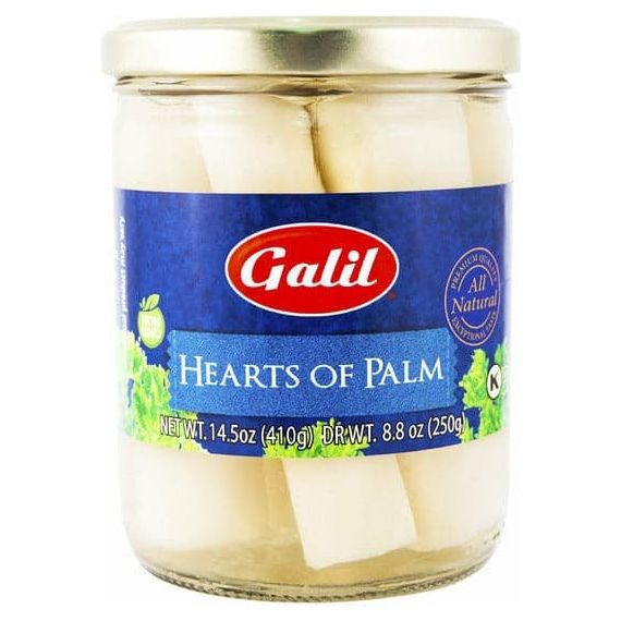 Hearts Of Palm | Whole | Non-GMO | 14 oz | Galil