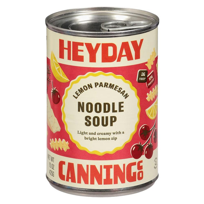 Heyday Canning Co. - 'Lemon Parmesan' Noodle Soup (15OZ)