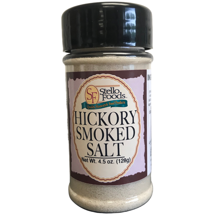 Stello Foods Spices - Salt - Hickory Smoked 4.5 oz
