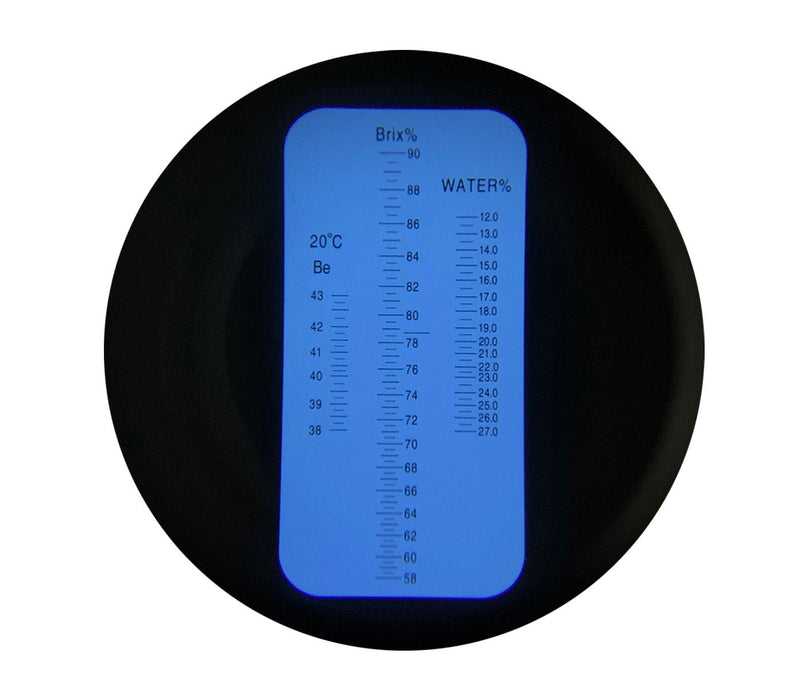Honey Refractometer - 58 to 90% with ATC