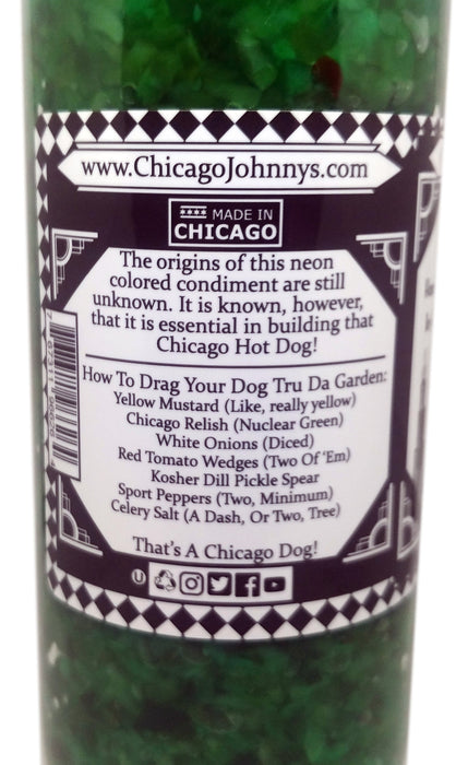 Chicago Hot Dog Relish | Neon Green Sweet Relish