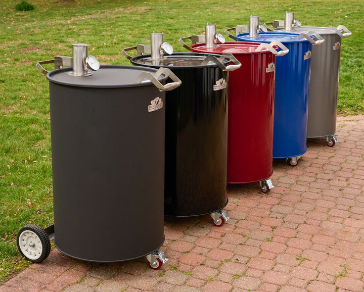 Hunsaker Vortex 55 Gallon Drum Smoker — Specialty Food Source