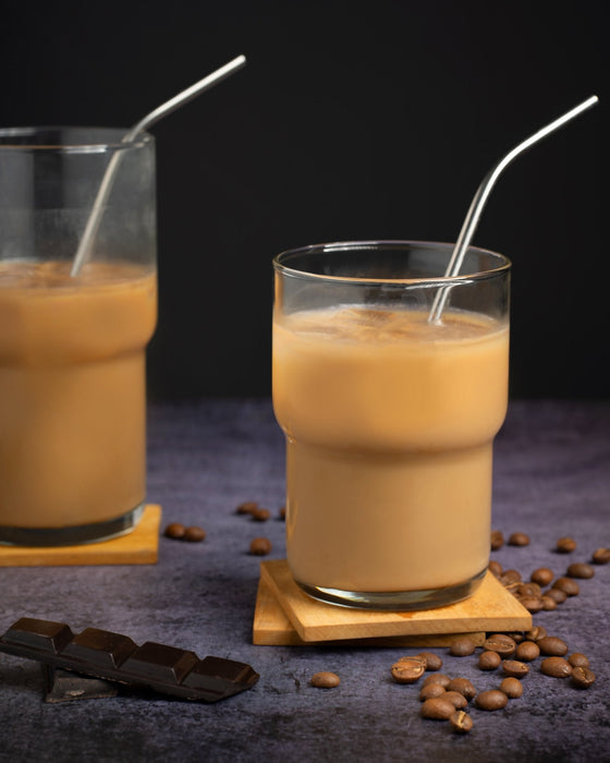 Iced Coffee Glasses - Set of 6 (15oz/21oz)