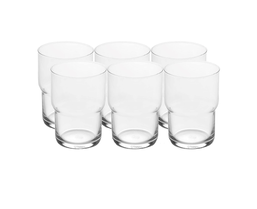 Iced Coffee Glasses - Set of 6 (15oz/21oz)