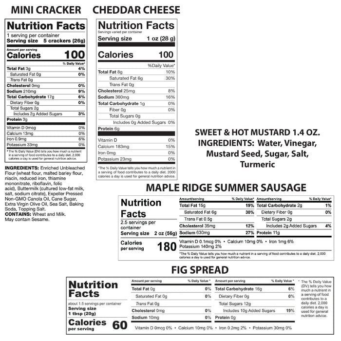 Brie Cheese Board with Gourmet Gift Pack