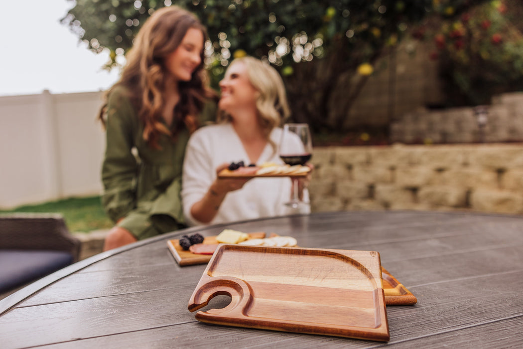 Rectangle Wine Appetizer Plate Set of 4