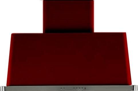 ILVE Majestic 40" Burgundy Wall Mount Convertible Range Hood, UAM100BU