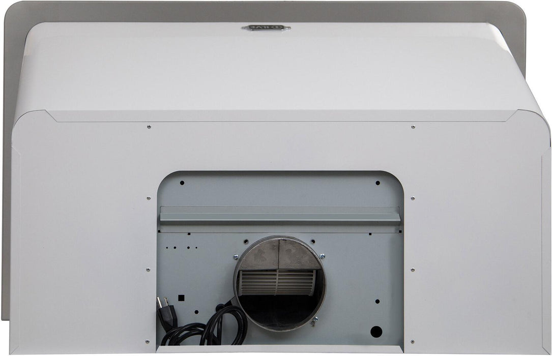 ILVE Majestic 40" White Wall Mount Convertible Range Hood UAM100WH