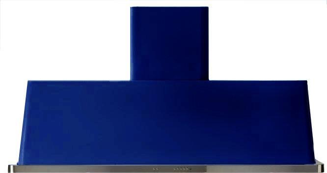 ILVE Majestic 60" Blue Wall Mount Convertible Range Hood UAM150MB