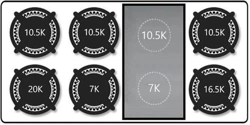 ILVE Majestic II 48" Dual Fuel Range, Glossy Black, UM12FDNS3BKB