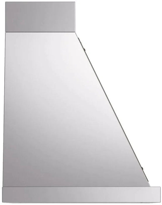 ILVE Nostalgie 30" Wall Mount Stainless Steel, Chrome Trim Range Hood UANB30SSC