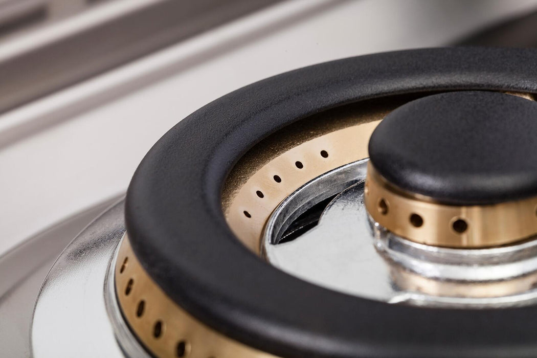 ILVE Professional Plus 36" Dual Fuel Natural Gas Freestanding Range, Blue Grey, Chrome Trim UPDW90FDMPGU