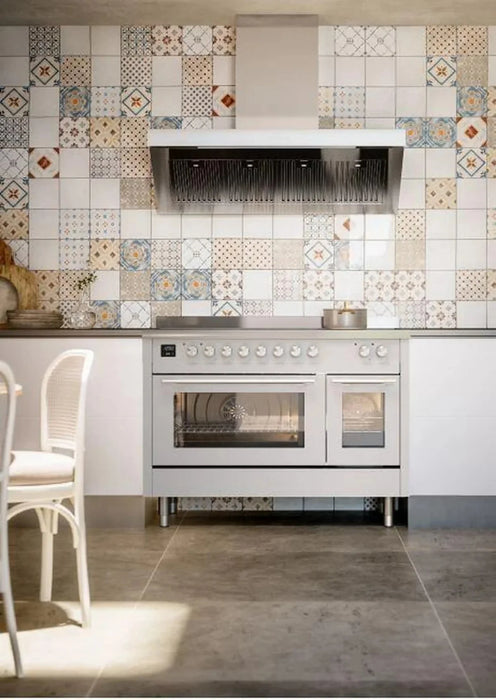 ILVE Professional Plus II 48" Dual Fuel Range in Matte Graphite UP48FWMPMG