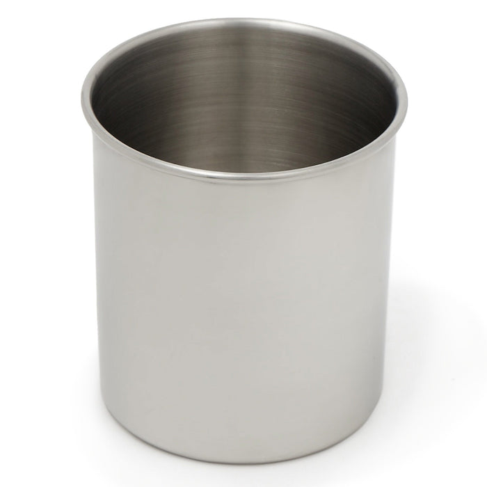 Home Basics Stainless Steel Cutlery Holder, 5.25x6.2 Inches