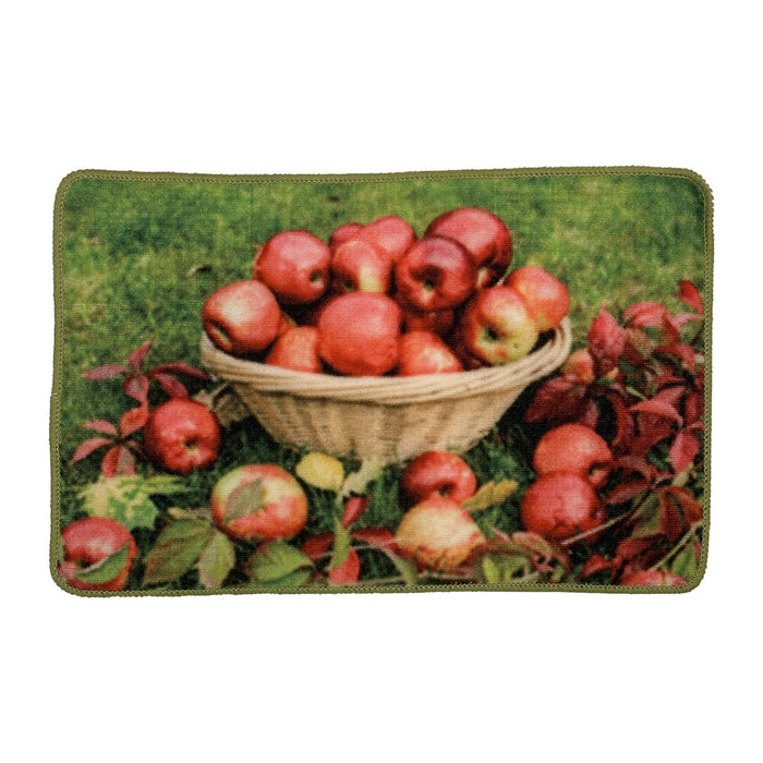 Apple Basket Non-Slip Kitchen Mat, 18x28 Inches