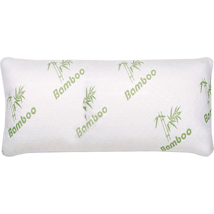 PREMIUS Bamboo Memory Foam Pillow, King, 18x36 Inches