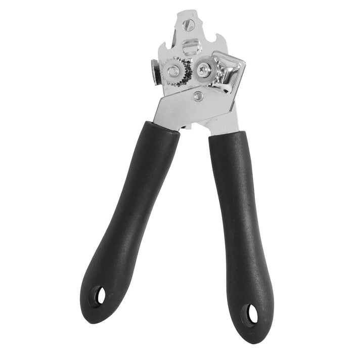 Home Basics Stainless Steel Can Opener with Easy Grip Handle