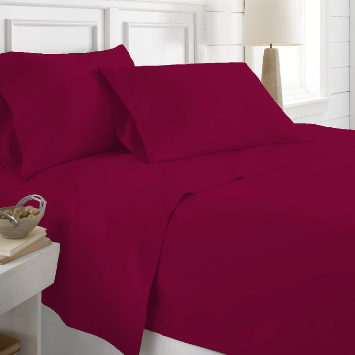 PREMIUS Super Soft 100% Cotton Sheet Set, Queen