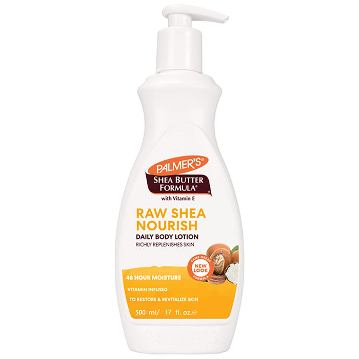 Palmer’s Shea Butter Formula Raw Shea Nourish Body Lotion with Vitamin E, 17 Ounces