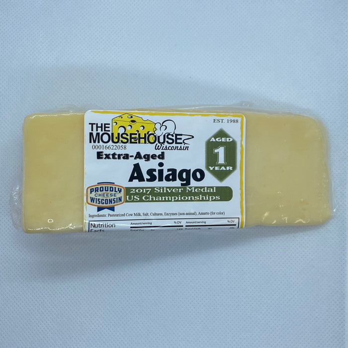 Asiago, Extra Aged -  Approx wt. 7 Ounces
