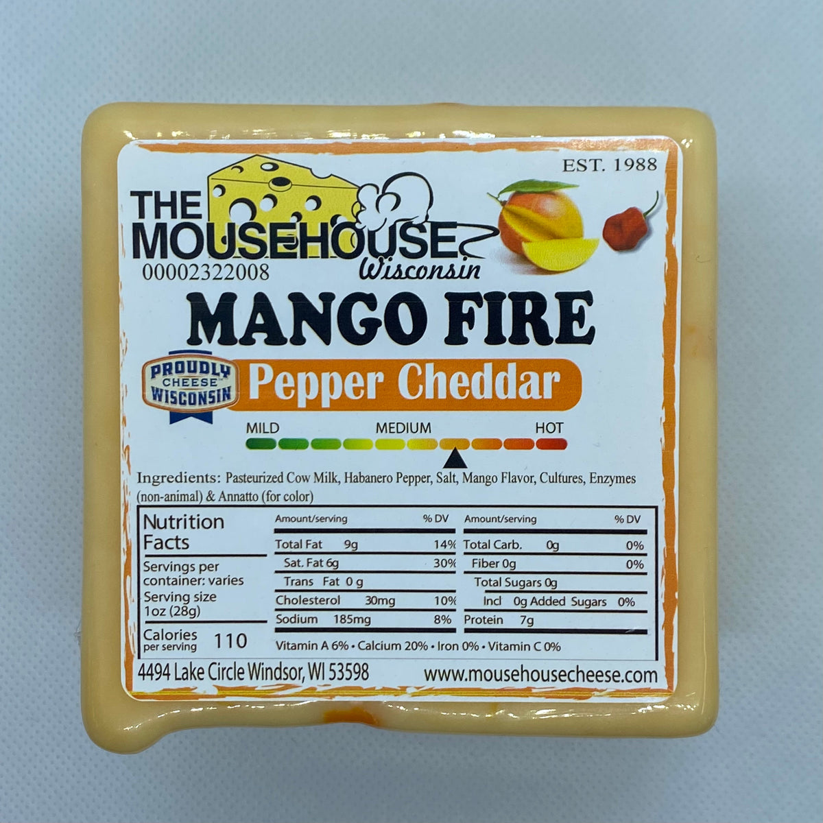 Mango Fire Pepper Cheddar — Specialty Food Source
