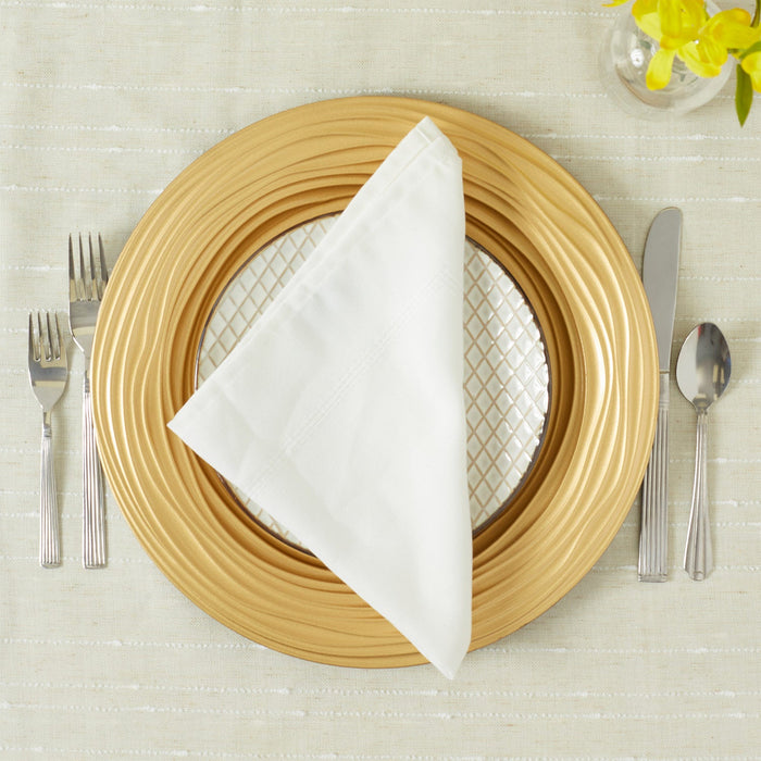 Sophia Grace Charger Plate, Regal Gold, 12-Inches