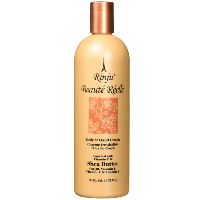 Rinju Beaute Reelle Body And Hand Lotion, 16 Ounces