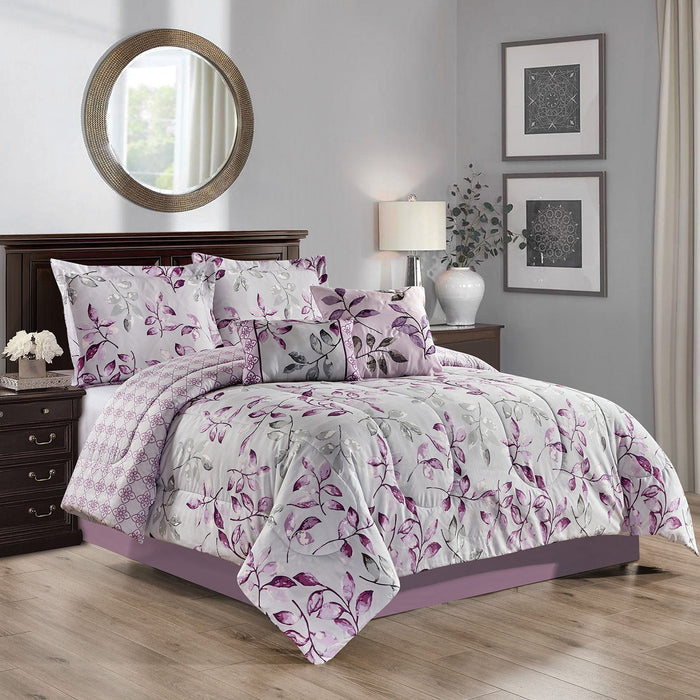 Katrina Vines Printed 5-Piece Comforter Set