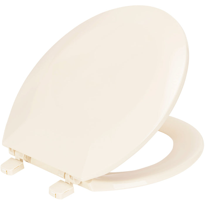 PREMIUS Beveled Plastic Toilet Seat, Standard Round, 17 Inches