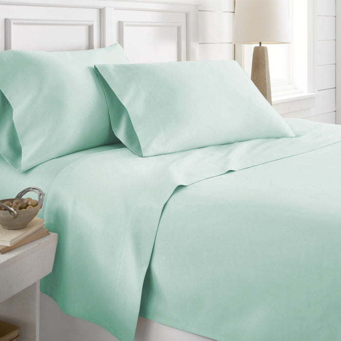 PREMIUS Super Soft 100% Cotton Sheet Set, Queen