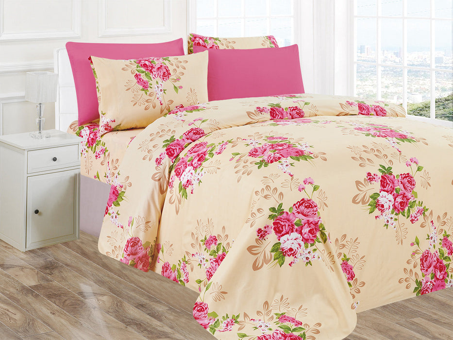 Premius Bouquet Luxurious Wrinkle-Free Microfiber Sheet Set