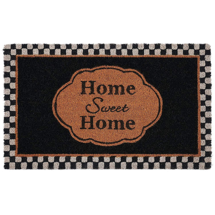 Achim Printed Home Sweet Home Coir Doormat, 18x30 Inches