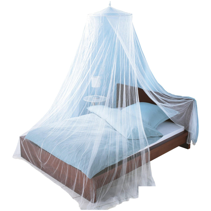 Just Relax Elegant Mosquito Net Bed Canopy Set, White, Twin-Full