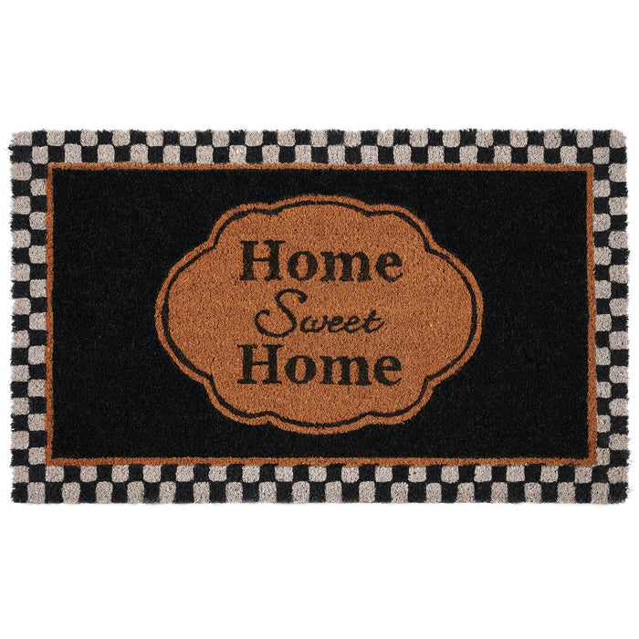 Achim Printed Home Sweet Home Coir Doormat, 18x30 Inches