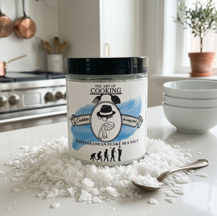 Black Lava Salt & Mediterranean Flaky Salt Bundle — Two Premium Finishing Salts, One Stunning Pair