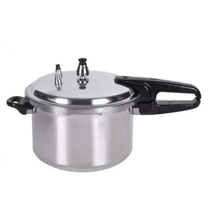 PREMIUS Polished Aluminum Pressure Cooker with Handle