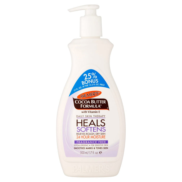 Palmer's Cocoa Butter Formula With Vitamin E Fragrance Free Body Lotion, 17 Ounces